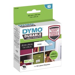 Dymo polypropylenové štítky 54mm x 25mm, bílé, multifunkční, 160 ks, 2112283