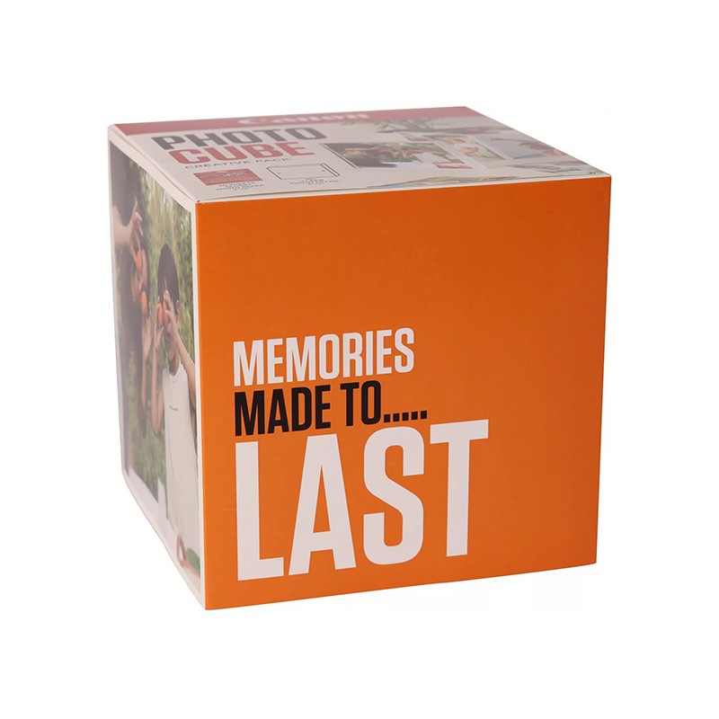 Canon Photo Paper Plus, Cybe Creative Pack White Orange, PP-201, foto papír, lesklý, 2311B077, bílý, 13x13cm, 5x5", 265 g/m2