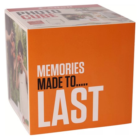 Canon Photo Paper Plus, Cybe Creative Pack White Orange, PP-201, foto papír, lesklý, 2311B077, bílý, 13x13cm, 5x5", 265 g/m2