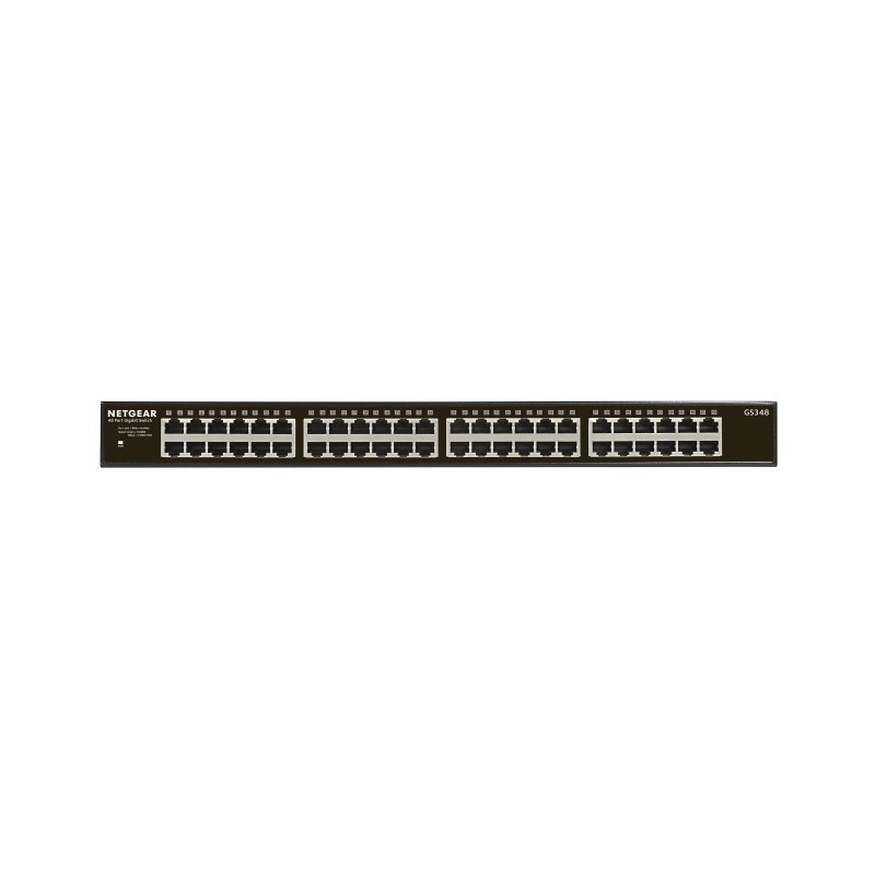Netgear GS348 48-port Gigabit Switch, fanless