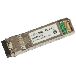 MikroTik SFP+ (miniGBIC) modul S+85DLC03D, MM, 300m, 10G