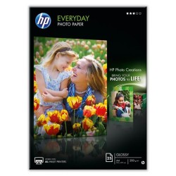 HP Everyday Photo Paper - Lesklý - 8 mil - A4 (210 x 297 mm) - 200 g/m? - 25 listy fotografický papír - pro Deskjet 21XX, 2622