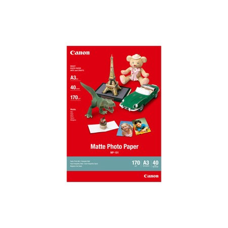 Canon fotopapír MP-101 A3 40 ks 170 g/m2 matný