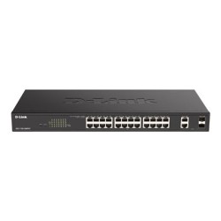 D-Link DGS-1100-26MPV2/E26-Port PoE+ Gigabit Smart Man. Switch, 370W