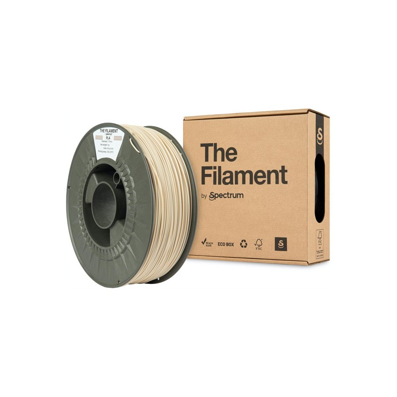 Spectrum The Filament Filament PLA 1000g, wood ash
