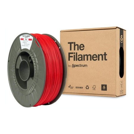 Spectrum The Filament Filament PLA 1000g, technical red, DOPRODEJ