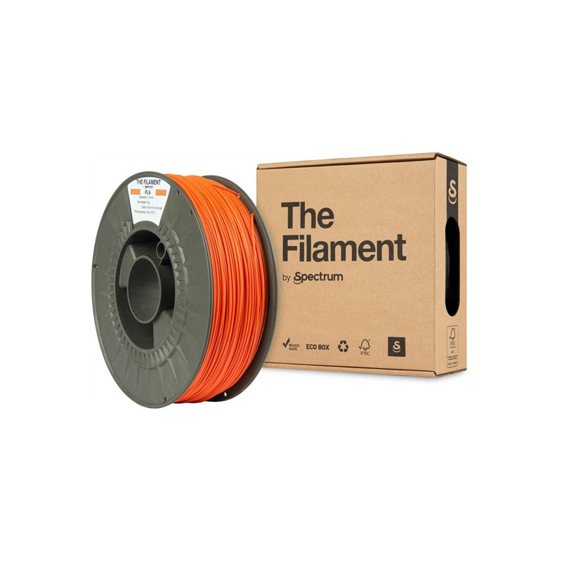 Spectrum The Filament Filament PLA 1000g, machinery orange, DOPRODEJ