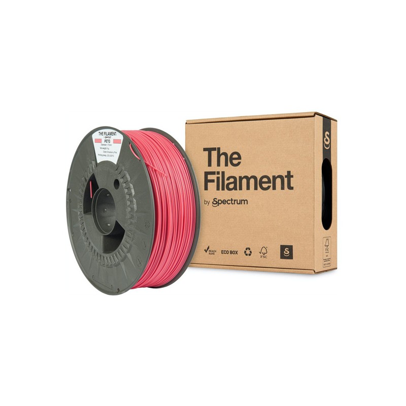 Spectrum The Filament Filament PETG 1000g, strawberry pink