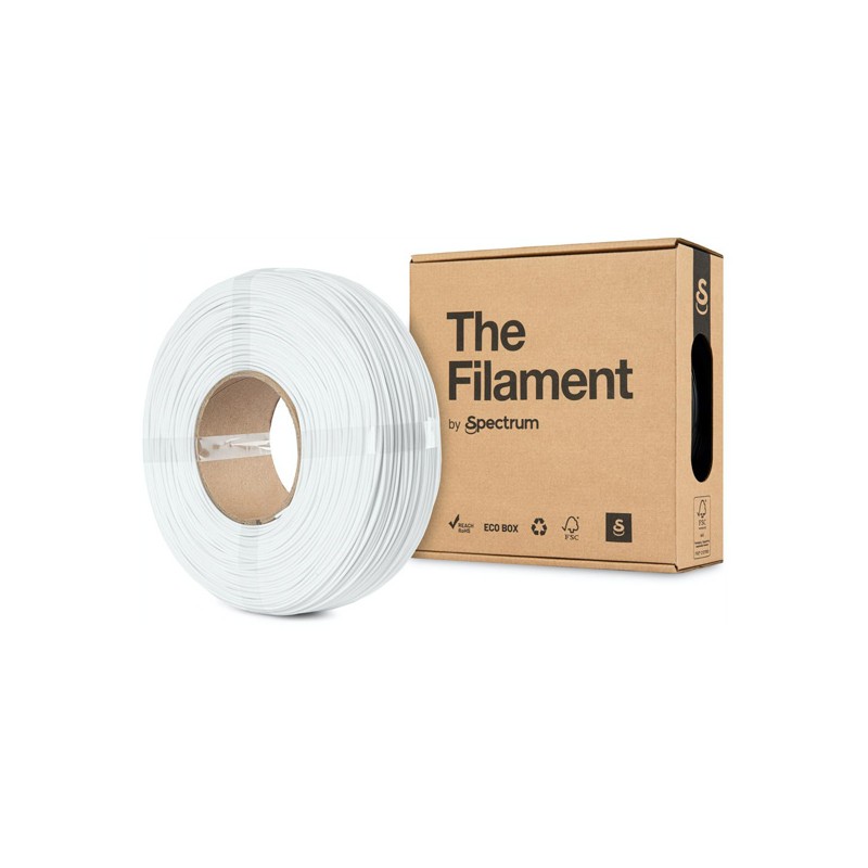 Spectrum The Filament Filament ReFill PETG 1000g, snow white, DOPRODEJ