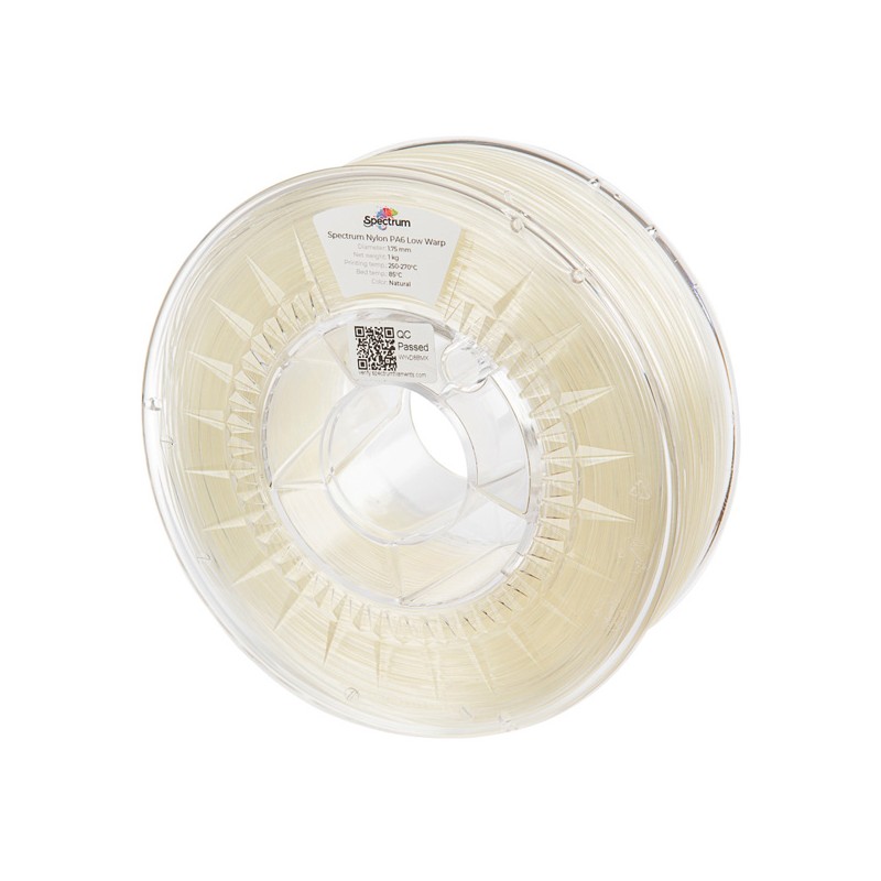 Spectrum Filament PA6 Low Warp 1000g, clear, DOPRODEJ
