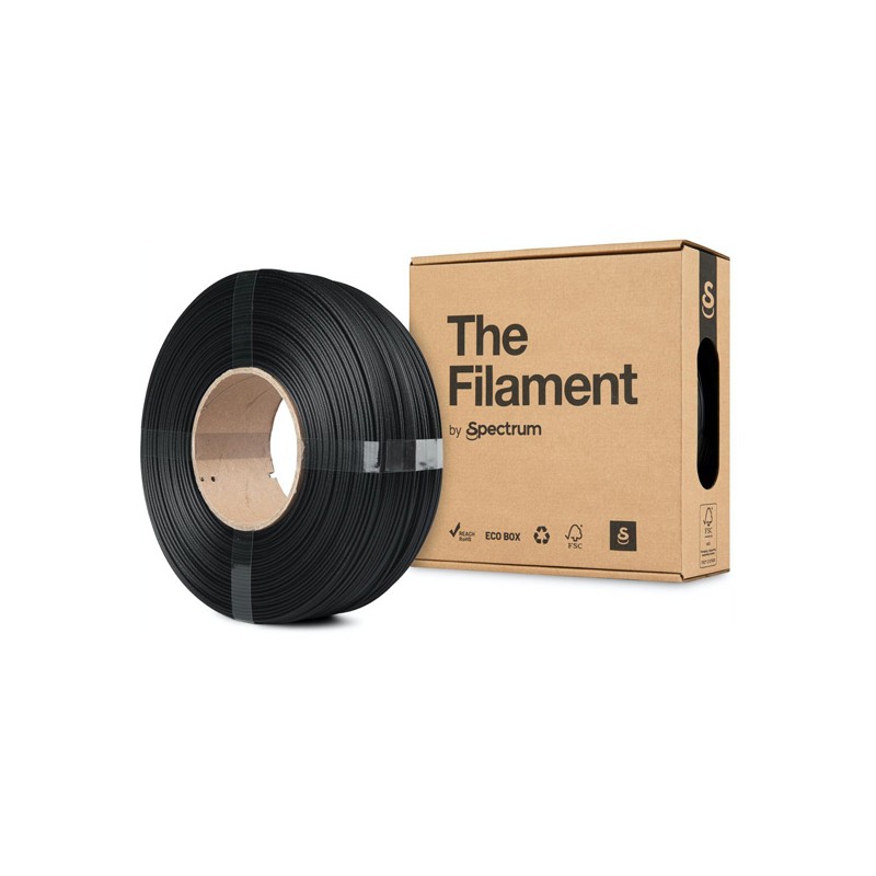 Spectrum The Filament Filament ReFill PETG CF 1000g, black