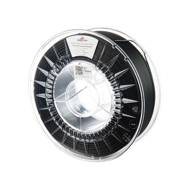 Spectrum Filament PA6 Low Warp CF15S 1000g, black
