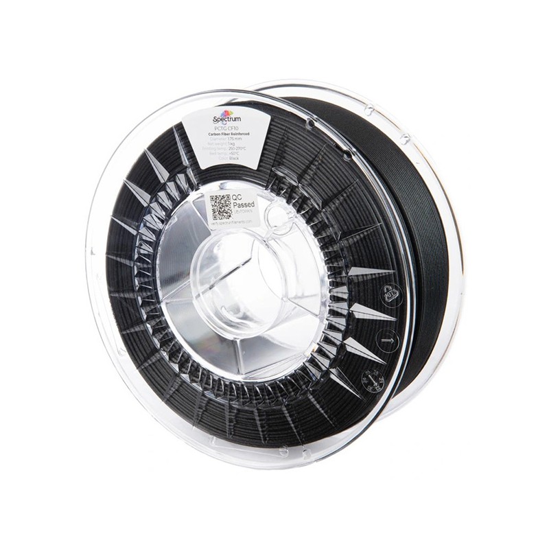 Spectrum Filament PCTG CF10 500g, black, DOPRODEJ