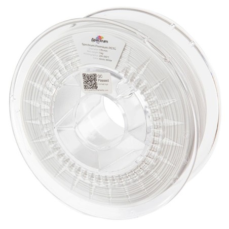 Spectrum Filament Premium PET-G 2000g, arctic white, DOPRODEJ
