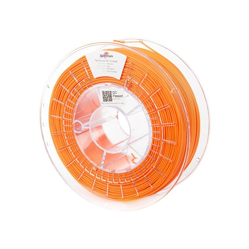 Spectrum Filament PET-G Matt 1000g, lion orange, DOPRODEJ