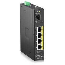 Zyxel 4xGb+1xSFP POE IP30 DIN 120W RGS100-5P