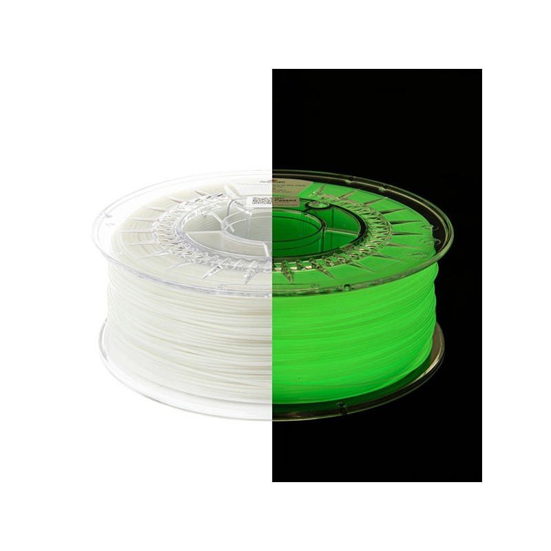 Spectrum Filament PET-G glow in the dark 1000g, yellow-green, DOPRODEJ