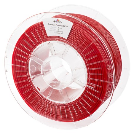 Spectrum Filament Premium PET-G 1000g, bloody red, DOPRODEJ