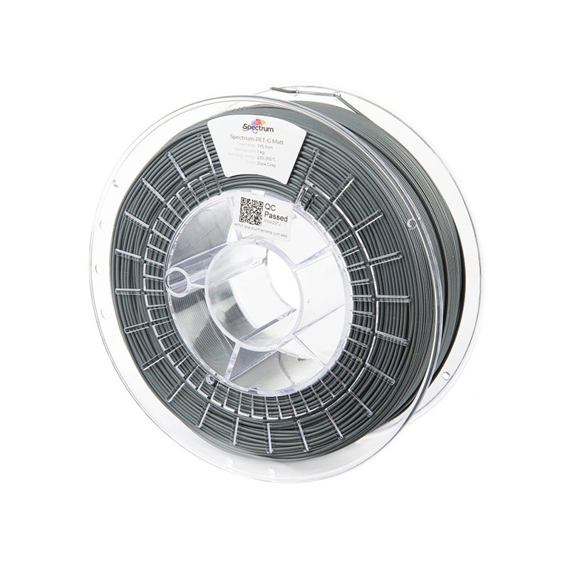 Spectrum Filament PET-G Matt 1000g, dark grey, DOPRODEJ