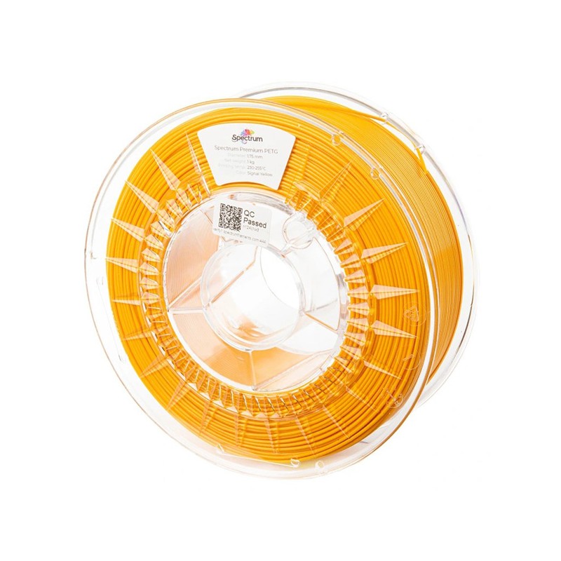 Spectrum Filament Premium PET-G 1000g, signal yellow, DOPRODEJ