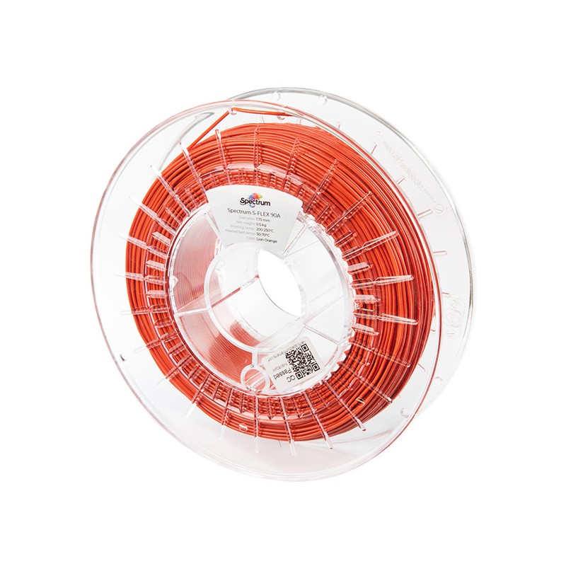 Spectrum Filament S-Flex 90A 500g, lion orange