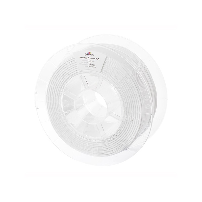 Spectrum Filament Premium PLA 1000g, arctic white