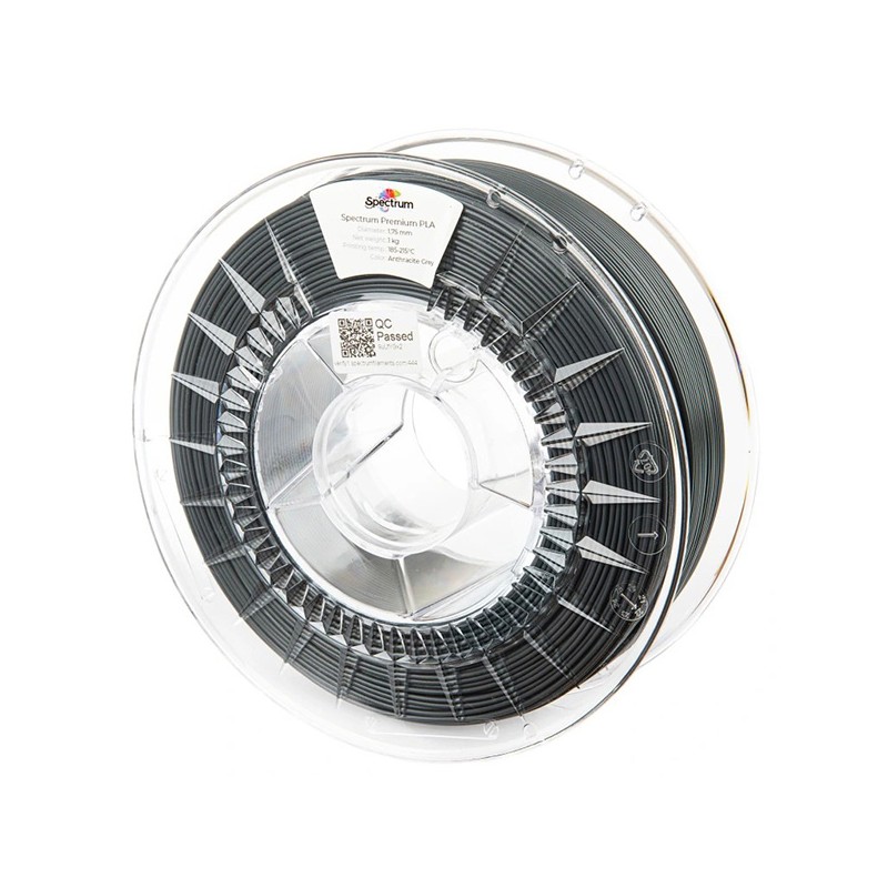 Spectrum Filament Premium PLA 1000g, anthracite grey, DOPRODEJ