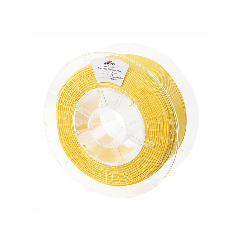 Spectrum Filament Premium PLA 1000g, bahama yellow