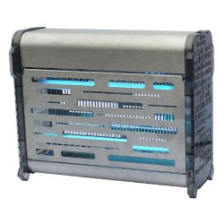 Elektrický lapač hmyzu a komárů 3700 V, až 100 m2, 40W, stříbrný, Format1, CAPTURE30i, IP20