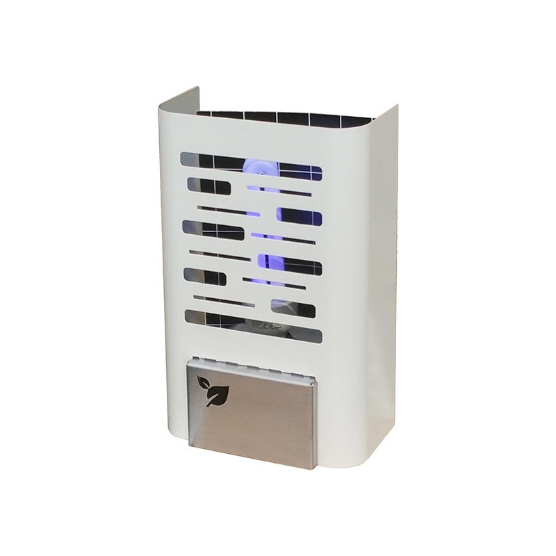 Lapač hmyzu a komárů 230 V, až 50 m2, 20W, stříbrný, Format1, IGLUCN, IP20, s lepící plochou