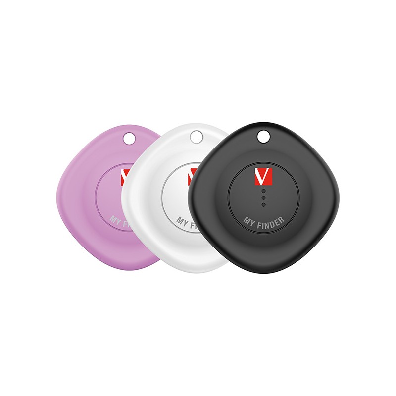 Lokátor Bluetooth My Finder MYF-03 černý, bílý a růžový, 32132, Verbatim