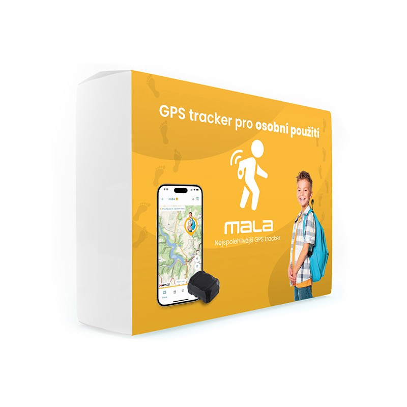 GPS tracker pro osobní použití černý, ONI 67380, Mala