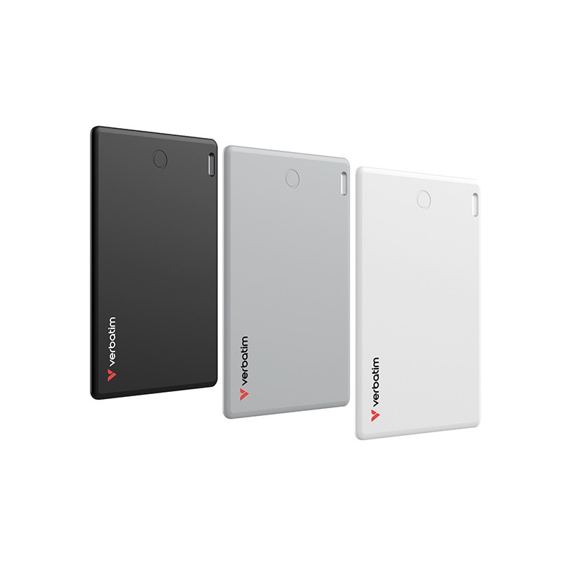 Lokátor Bluetooth My Finder Card černý, stříbrný a bílý, 32141, Verbatim