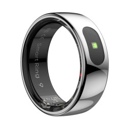 Powerton SMART RING PRO chytrý prsten velikost 10, stříbrný