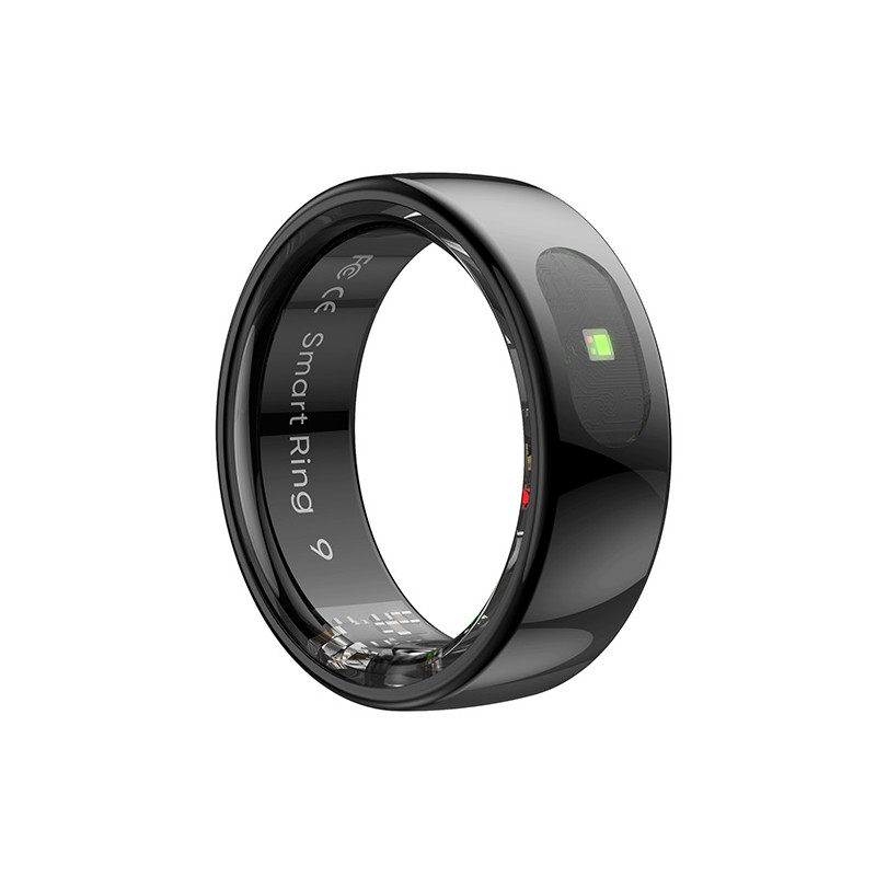 Powerton SMART RING PRO chytrý prsten velikost 9, černý