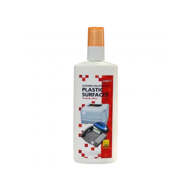 Čisticí roztok na plasty, rozprašovač, 125ml, Logo