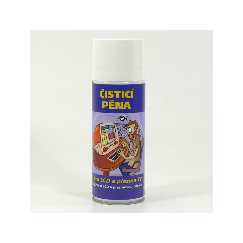 Čisticí pěna, na LCD, plazma TV, 400ml, Čistík