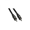 Audio kabel Jack (3.5mm) samec - Jack (3.5mm) samec, 1.5m, černý, Logo, DOPRODEJ