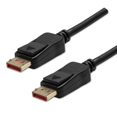 Video kabel DisplayPort samec - DisplayPort samec, DP v 1.4, 2m, pozlacené konektory, černý, 8K@60Hz, 32,4Gb/s, DOPRODEJ