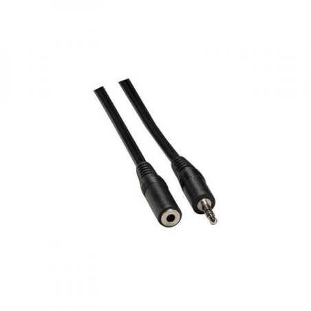 Prodlužovací audio kabel Jack (3.5mm) samec - Jack (3.5mm) samice, 10m, černá