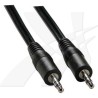 Audio kabel Jack (3.5mm) samec - Jack (3.5mm) samec, 10m, černá