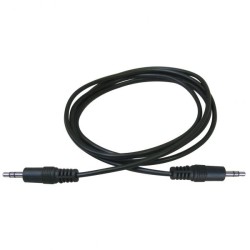 Audio kabel Jack (3.5mm) samec - Jack (3.5mm) samec, 5m, černá