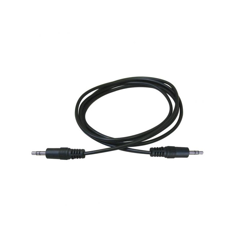Audio kabel Jack (3.5mm) samec - Jack (3.5mm) samec, 5m, černá