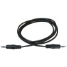 Audio kabel Jack (3.5mm) samec - Jack (3.5mm) samec, 5m, černá