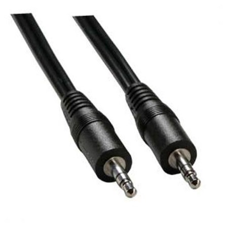 Audio kabel Jack (3.5mm) samec - Jack (3.5mm) samec, 1.2m, černá, Logo, DOPRODEJ