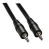 Audio kabel Jack (3.5mm) samec - Jack (3.5mm) samec, 1.2m, černá, Logo, DOPRODEJ