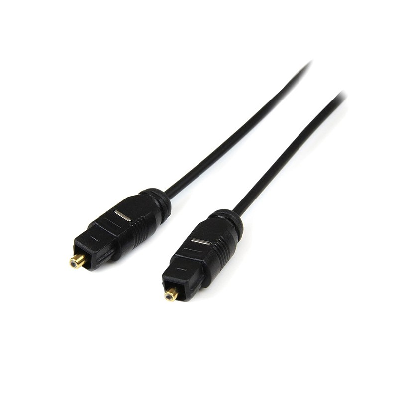 Audio kabel TOSLINK samec - TOSLINK samec, SPDIF OPTICAL, 2m, černá, DOPRODEJ