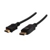 Video kabel DisplayPort samec - HDMI samec, 1m, černá, Logo blistr, DOPRODEJ