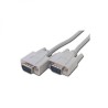 Video kabel VGA (D-sub) samec - VGA (D-sub) samec, 3m, šedý, DOPRODEJ
