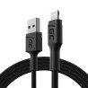 Green Cell kabel GC PowerStream USB-A - Lightning 120 cm, rychlé nabíjení Apple 2.4A